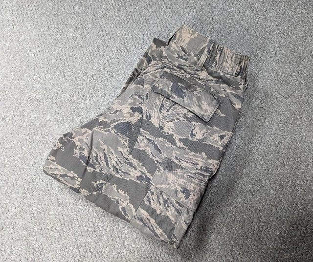 Genuine US Army Air Force Men's Utility Rip Stop Tiger Camo Cargo Trousers 32 R