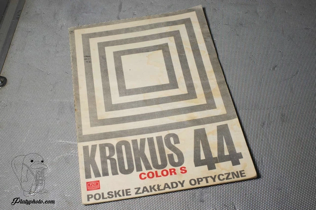 Krokus 44 Color S Mode D'emploi Notice Manual Fr En De