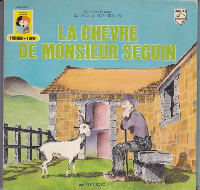 LIVRE DISC LA CHEVRE DE MONSIEUR SEGUIN DAUDET par PETIT BOBO PORT A PRIX COUTAN