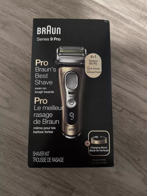 Braun Series 9 Pro 9470cc Cordless Electric Shaver w/ Power Case ⭐Tracking⭐