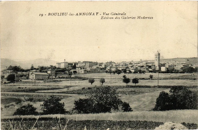 CPA BOULIEU-les-ANNONAY - Vue générale (484493)
