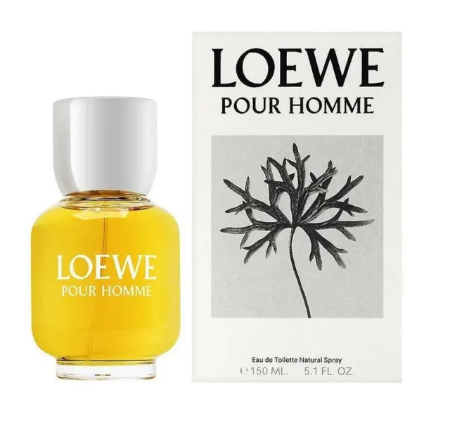 Loewe pour homme 150 ml.  eau de toilette spray 5.1  Fl. Oz. FORMATO ANTIGUO