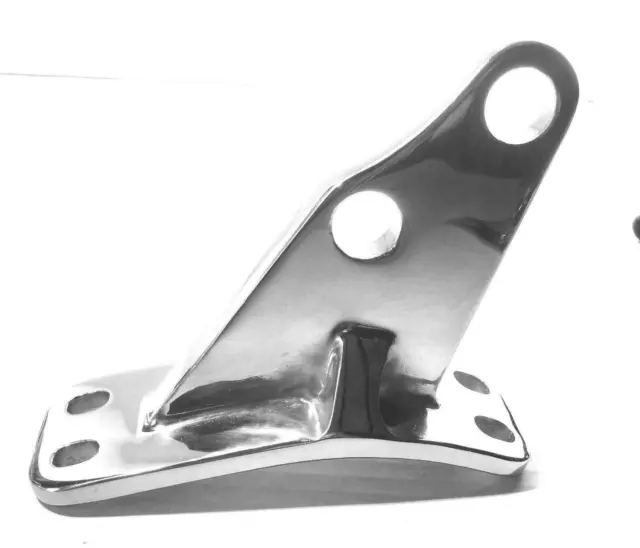 exhaust cab bracket stainless steel angled for Peterbilt 1995-2001 unibilt cab