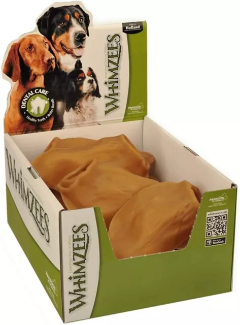 Whimzees Veggie Ear L Dog Treats - Retail Box of 18