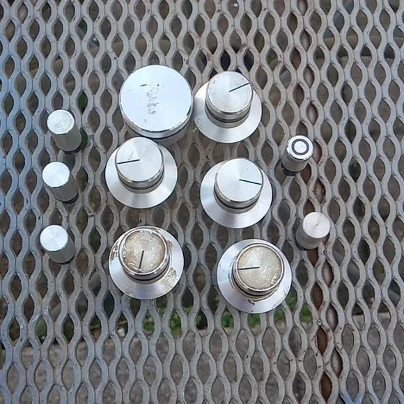 Parts for vintage Sears Silvertone Record Player Knobs