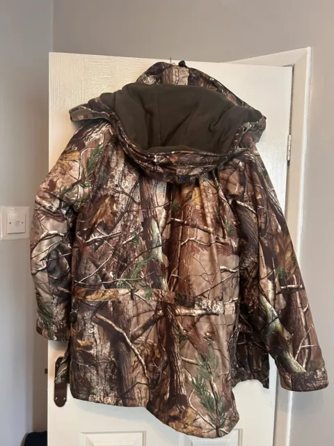 Deerhunter Rusky 2G Jacket, 54” With Fleece Lined Under Jacket Hunting, Walking