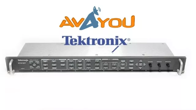 Tektronix WVRRFP Remote Front Panel For WVR6100 & WVR7100 Rasterizers