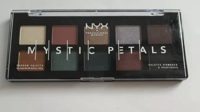 NYX MYSTIC PETALS Palette d'Ombres à paupières Couleur Dark Mystic /EBLE