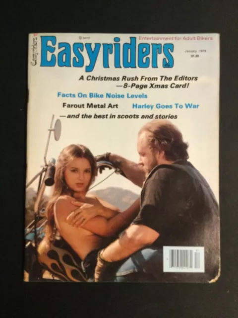 EASYRIDERS 1979 January Magazine SPECIAL WILLIE NELSON ISSUE (Has Wear) #67