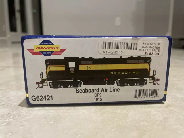 Athearn Genesis G62421 Seaboard Air Line GP9 1915 HO Scale