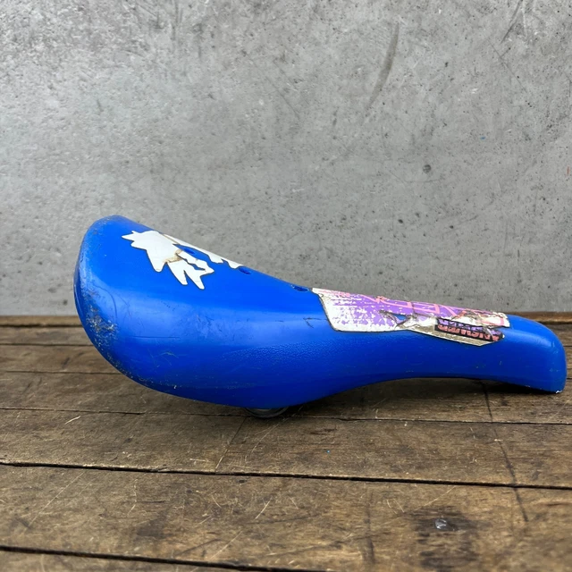 GT PERFORMER OLD School BMX Seat Blue World Tour Pro 84 85 Viscount