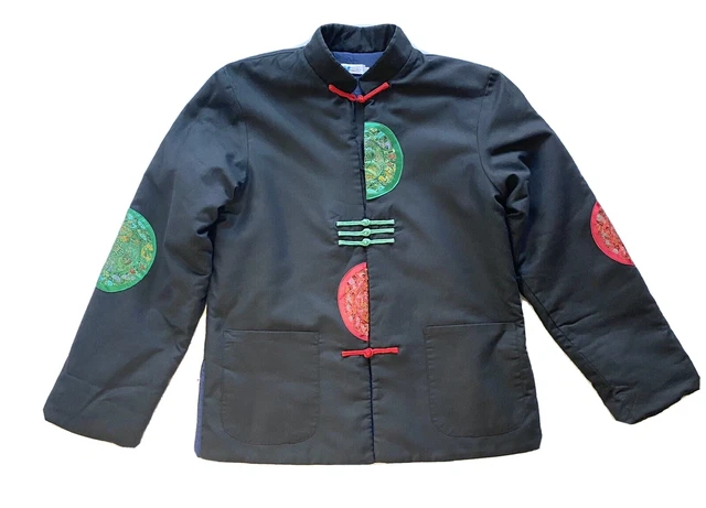 Ziu Traditional Chinese Jacket Black Size Medium