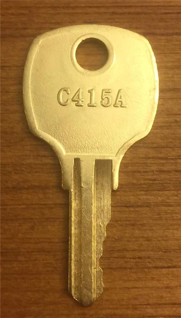 GenMega ATM Machine C415A Bezel Key - New G1900 G2500 Onyx GT3000 1705