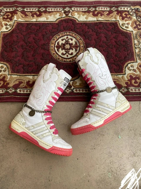 adidas gazelle silver green womens Adidas Missy Elliot 2000s Boxing Boots 38/39 – darina`s garms main image 0