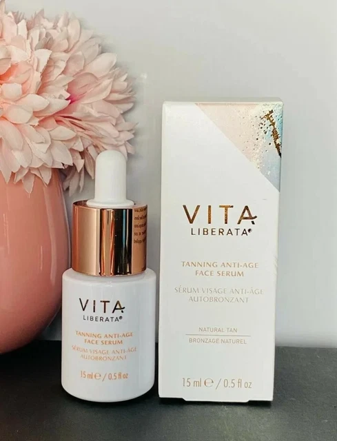 Vita Liberata siero viso abbronzante anti-età 15 ml - P&P gratuito