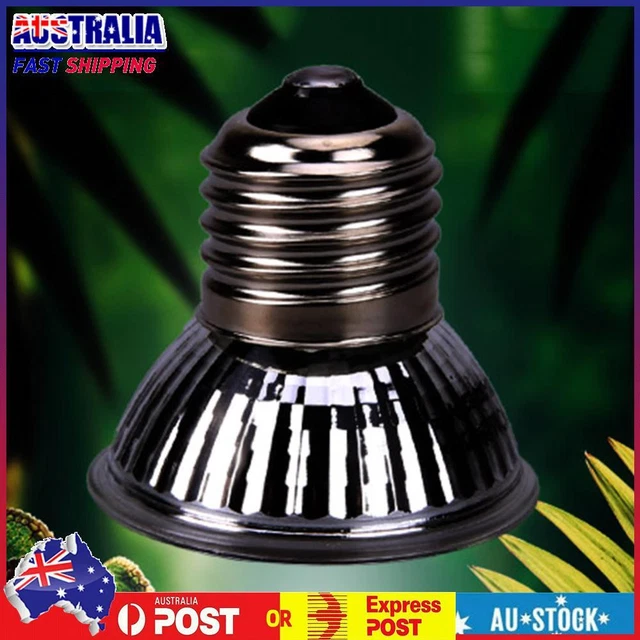 25/50/75W Amphibians Habitat Lightings UVA+UVB 3.0 Alloy for Pet Healthy Growth