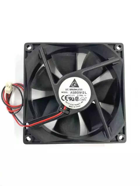 Delta ASB0912L 92mm x 92MM X 25mm 12V DC Cooling Fan ~ 37.0CFM