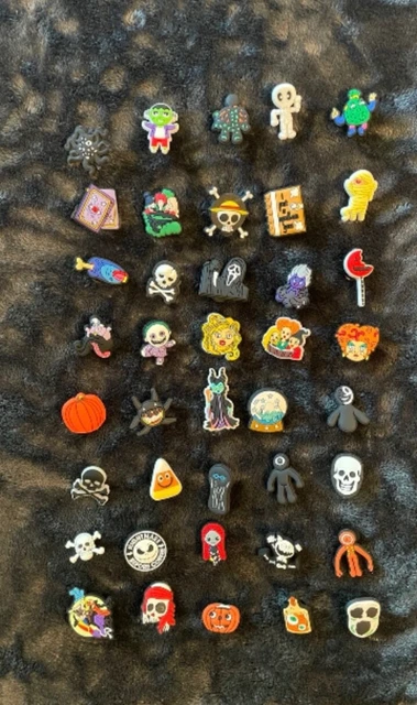 40x Scary Halloween Jibbitz for crocs show charms New (Movie Themed)