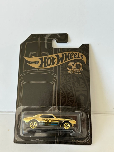 Hot wheels cheap 50th gold camaro
