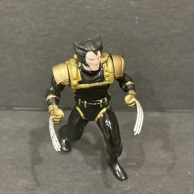 Marvel Steel Mutants X Men Spy Wolverine Diecast Action Figure ToyBiz 1994