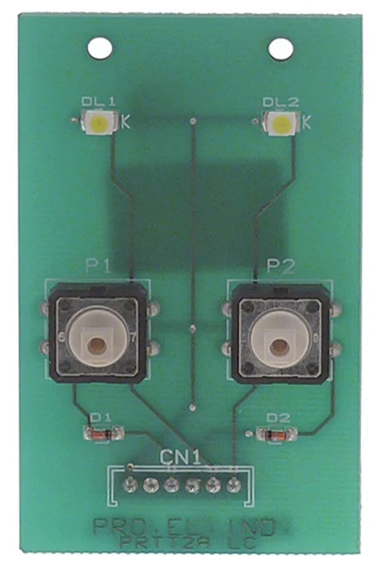 Sv-Italia Tastiera PCB per Macchina Del Caffe' Espresso 2 Tasti