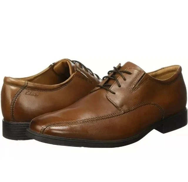 Clarks tilden walk brown hot sale