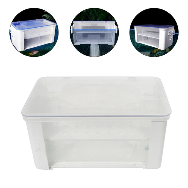 Récipient De Transport Pour Poissons - Aquarium Portable 15,5x18x30 Cm, Transparent, Pour Pêche, Observation Marine, Enfants - 3