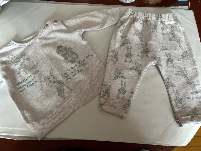 Abito da jogging Peter Rabbit bambini 3-6 mesi