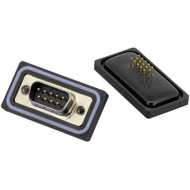 W & P Products W100-37-7-2-3-00 Connettore femmina SUB-D 180 ° Numero Poli