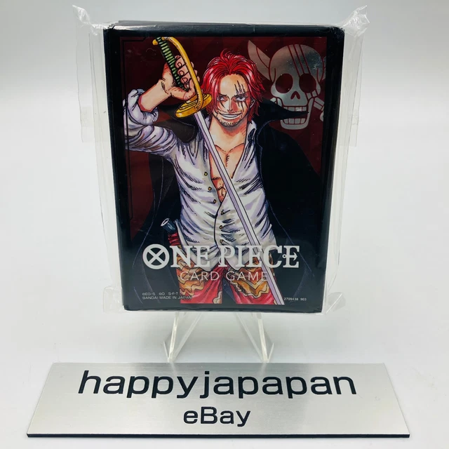 ONE PIECE CARD Game Official SHANKS Sleeves (10pc) Seal $25.00 - PicClick AU