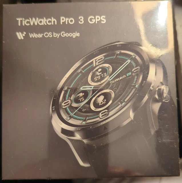 *NIB* TicWatch Pro 3 GPS • Wear OS by Google Smartwatch - WH12018