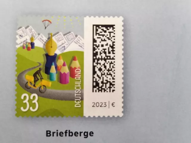Bund 5. Januar 2023 selbstklebend 3741 Welt der Briefe Rollenteile