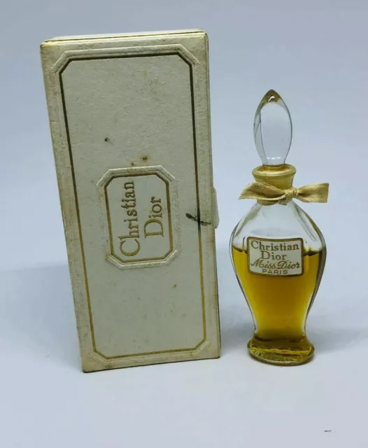 MISS DIOR AMPHORE parfum extrait 7,5 ml BACCARAT VINTAGE EXTRACT PERFUME PURO