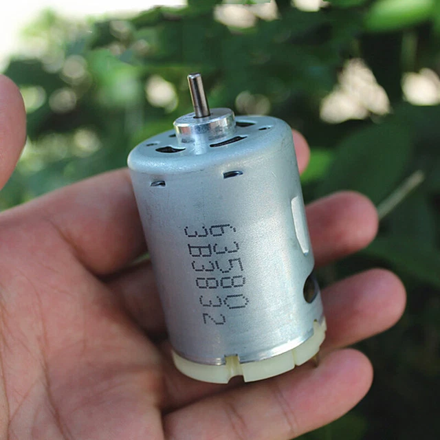 Mabuchi Rs-540Sh-3780 Szénkefe Motor Dc 6V-18V 12V 10000 Fordulat - Foto 9