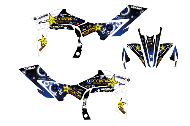 Fits Yamaha YFZ 450R 450X 09-13 graphic kit decals stickers 450r 2009 to 2013