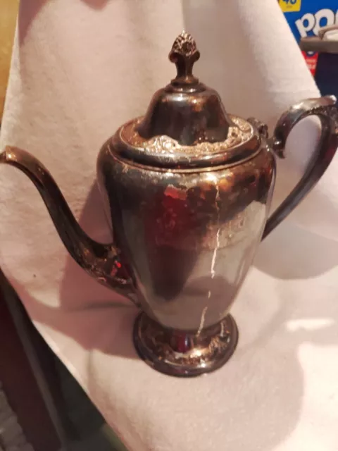 Vintage Roger and Bros Silver Plated Coffe/Tea Pot