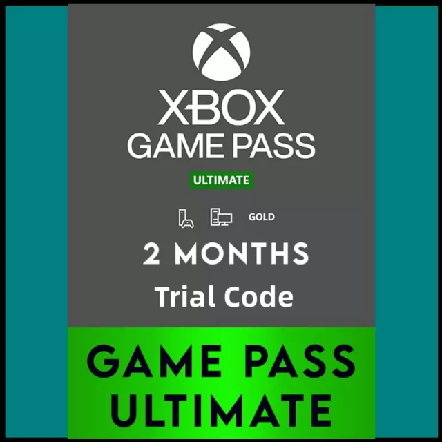 2 Months Trial Code - Xbox Ultimate Game Pass USA Region See Description FAST