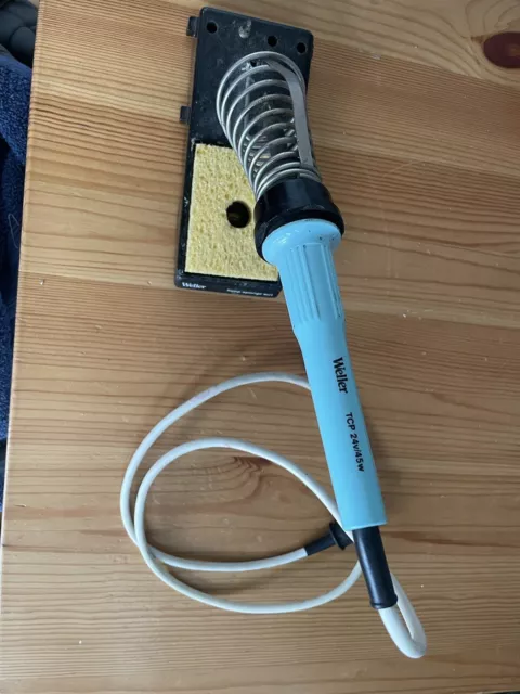 Weller soldering Iron : TCP 24v/48W with Weller Iron Holder And Sponge