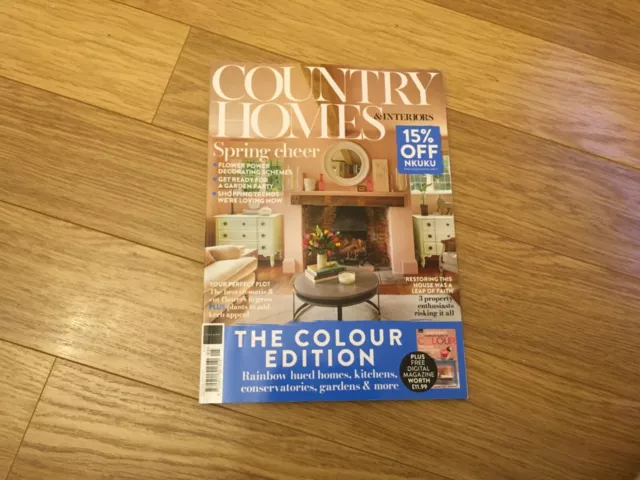 Country Homes & Interiors Magazine May 2024 In Perfect Clean Condition