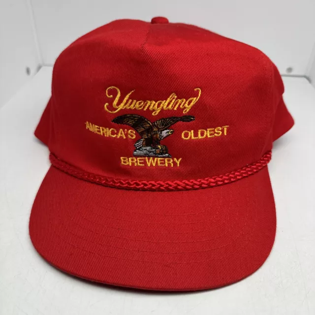 Yuengling Red Embroidered Adjustable One Size Hat/Cap America’s Oldest Brewery