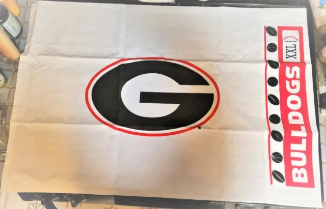 NEW Univ. of Georgia Bulldogs Standard Microfiber Knit Pillowcase