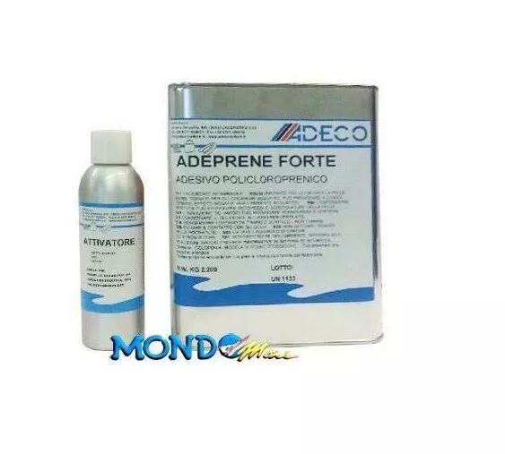 COLLA PER NEOPRENE ADEPRENE FORTE 2kg CON CATALIZZATORE 160ml