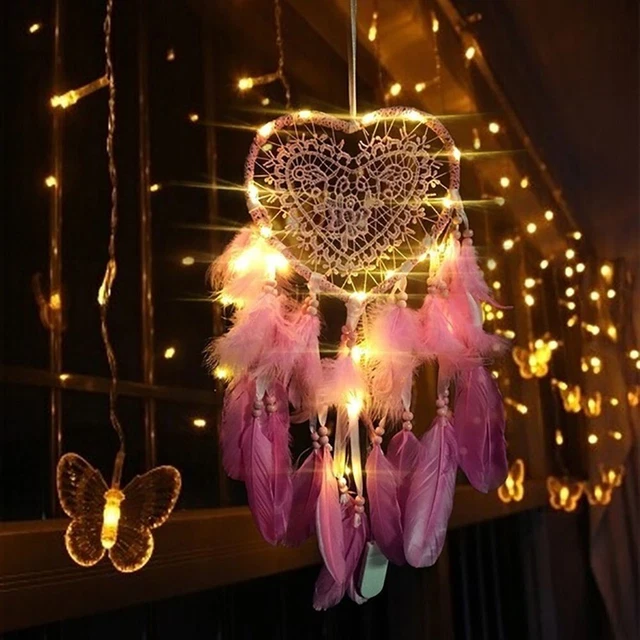 de fête Un cadeau de Noël Dream trapper Plume Lecteur de del Lampe de nuit
