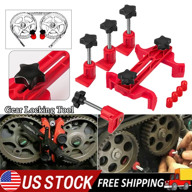 GEAR LOCKING TOOL Universal Camshaft Dual Cam Clamp Alignment Timing
