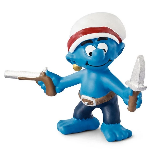 Figurine Schleich - Schtroumpf Marketing - Collection Bande Dessinée