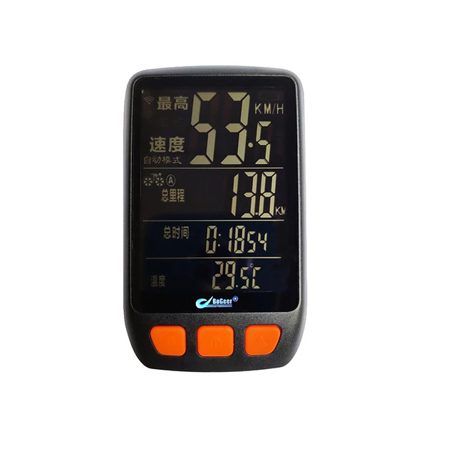 Contachilometri Bicicletta Lcd Computer Per Bici Wireless Con Display LCD - Tachimetro, Contachilometri Per Ciclismo | Batteria Inclusa CR2302 Gps Bici - Foto 12