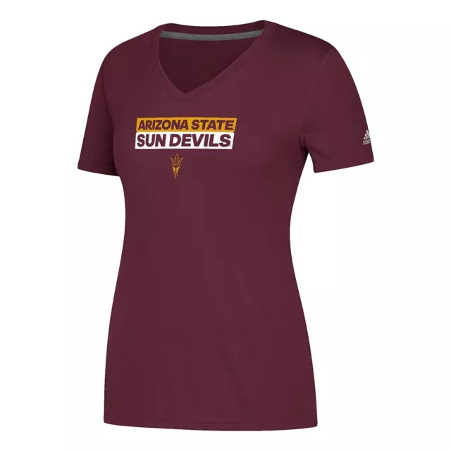 NCAA Adidas Women's Climalite Ultimate V-Neck T-Shirt Collection