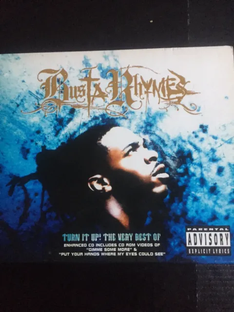 BUSTA RHYMES TURN It Up Very Best Of Barely Used 15 Track Greatest Hits ...