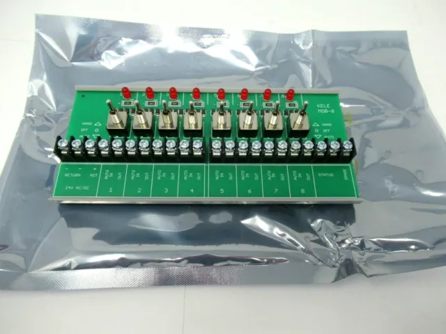 KELE MOB-8 Manuale Override Tavola 8 Uscite Nuovo