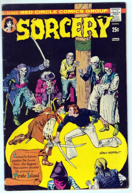 Red Circle Sorcery #10 - Red Circle Comics - December 1974 - 1st Print